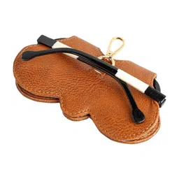 rashki Kyle Vegan Leather Sunglasses Holder (TAN) image 4