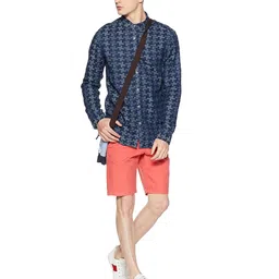 jack & jones Men's Printed Slim Fit Cotton Casual Shirt image 4