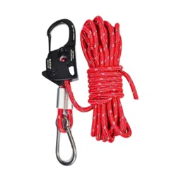 calandis CALANDIS™ 6mm Tent Guy Rope Aluminum Alloy Self Locking Regulator for Backpacking Tent Red | Tent Canopy | Tents Canopies | Camping Hiking | Outdoor Sports image 3