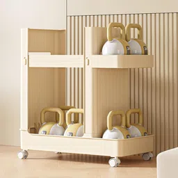 ATORSE Yoga Mat Storage Rack Weight Rack for Kettlebells Dumbbells Resistance Bands image 5