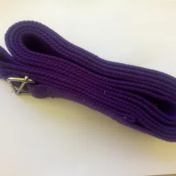 PrimeStore Yoga Belt 100% Cotton (Navy blue) approx 9 feet lenth 1.5 width • colour as per avalabuilty image 1