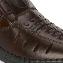 rising wolf Men's Synthetic Leather sandals image 5