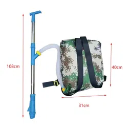 bnf bnf® Fertilizer Spreader Handheld Corn Vegetables Adjustable Fertilizer Dispenser Blue Stainless Steel Home & Garden | Yard Garden & Outdoor Living | Gardening Supplies | Plant Care Soil & Accessories image 4