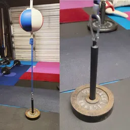 RISE UP™ Weight Loading ROD for 1 inch 30mm Hole plate Holder, for Cable Pulley System Triceps, Lat Pull Down Capacity 220kg image 2