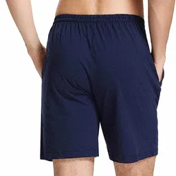 agirav Men's Regular Shorts (woreon_Black, Navy and Grey_L) image 4