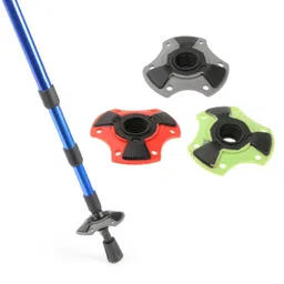 SECRET DESIRE Trekking Pole Snow Basket 15Mm Screw On Removable Mud Holder Ski Pole Basket Gray image 5