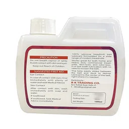 Intenzo Silicone Lubricant Oil for Treadmill Belt 1 Litter Oil image 2