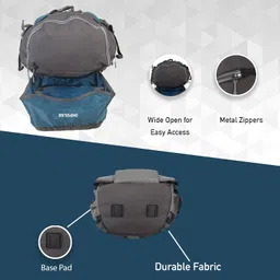 impulse Rucksack bags 90 litres travel bag for men tourist bag for travel backpack for hiking trekking Bag for men camping Buckle Up Bag with 1 year Warranty image 5