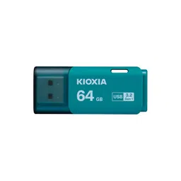 KIOXIA Former Toshiba Memory U301 64GB USB 3.2 Gen 1 Flash Drive - High-Speed, Compact, with 5 Years Warranty (Light Blue) Made in Japan image 1