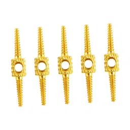 Merishopp 5 Pieces Bicycle Brake Shifting Cable Housing Compact Internal Cable Routing Gold image 3