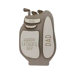 bnf Father's Day Money Clip Golf Bag Wallet Gift for Valentine’S Day Anniversary Gray | Clothing, Shoes & Accessories | Mens Accessories | Wallets image 1