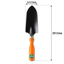 TrustBasket Gardening Hand Tools Set - 5 Pcs (Cultivator, Big and Small Trowel, Weeder, Fork) | Gardening Tools for Home Garden | Durable Plant Tool Kit | Farming Tools image 2