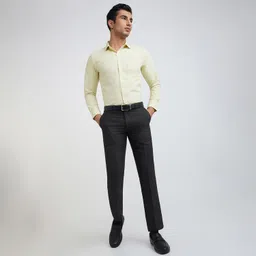park avenue Men Slim Fit Trouser image 5