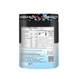 MUSCLE ELITE FITNESS Big Pump Pre Workout Supplement Serving 22/44 is prepared to boost explosive energy, strength, focus, endurance and maximum performance during workout Orange with sipper 190g image 2