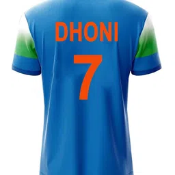 RJM India Jersey 2025 ODI for (Men,Kids,Boys) image 3