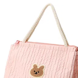 loom tree LOOM TREE® Stroller Bag Lightweight Diaper Bag for Travel Shopping Stroller Accessories Pink | Strollers & Accessories | Stroller Accessories | Organizers & Nets image 2