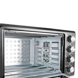american micronic AMERICAN MICRONIC®-36 Litre Oven Toaster Griller, 250C Max Temperature, 2000W Power with Rotisserie, Convection, Dual Thermostat, 120M timer & Double Glass Door, Inner Light (Black)-AMI-OTG-36LDx image 4