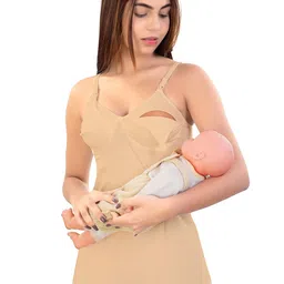 o' womaniyah! O' Womaniyah!Owomaniyah Women's Maternity Breastfeeding Clip Down Nursing Camisole/Tank Top/Comfy Sleepwear image 1