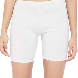 clovia Women's Cotton Mid Waist Cycling Shorts with Inner Elastic image 1