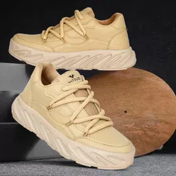 vatelio Synthetic Leather Comfortable,Lightweight & Walking Lace-Ups Casual Shoes for Men image 3