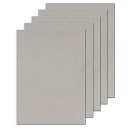 paraspapermart A4 Grey Board 2mm (800 GSM) Thickness Pack of 5 Fine Finish Board image 1