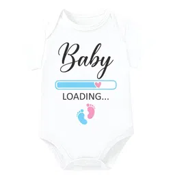 lillypupp Pregnancy Announcement Photoshoot Props for mom to be Dad to be. Baby Coming Soon Baby Shower Decoration Item. (Baby Loading) image 1