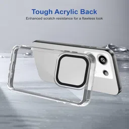 amazon basics Back Case Cover for Mi Redmi Note 13 Pro 5G (TPU + PC_Transparent) image 5