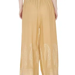 srisaras Women's Loose Fit Palazzos image 3