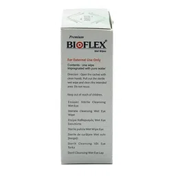 gera opticals Premium Bioflex Wet Wips | Sterile Cleansing Eye Wipe (Pack of 4) image 3