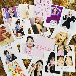 SINCE 7 STORE Blackpink New Version Lomo Cards With Autograph Pack Of 18 Premium Photocards For All Occasion (3X4 Inches) image 2