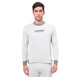 technosport Men's Polyester P682 Crew Neck Regular Fit Sweatshirt with Grip image 1