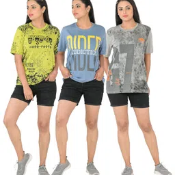 shaun Women T-Shirt (N704WT3_$P_Pack of 3) image 4