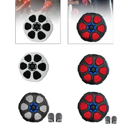 ATORSE Music Boxing Machine Electronic Boxing Wall Target for Karate Fitness Indoor WhiteBlack No Gloves image 2