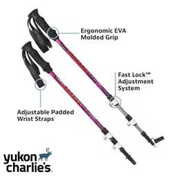 yukon charlie's Yukon Charlies Advanced Float Trekking Poles image 3