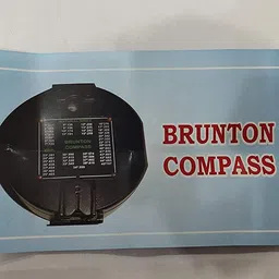 Rocksmins FE04a Brunton Compass Geological 100% Working Antique Pocket Transit Compass Powder Coating Finish with Carry Case and Manual Guide (Black) for Geologists Professors Teachers Students image 5