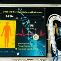 "Acupression 32G Quantum Body Analyzer Therapy Machine | Latest Japanese Technology | Full Body Health Checkup | 55 Health Reports | Bio-Resonance Scanner | Comes with Rod | Windows 7 Support | Fast & Accurate Diagnosis" image 2