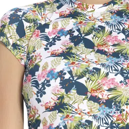 amante Womens Swim Crop Top with Back Closure image 4