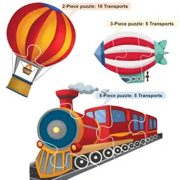 The Book Tree Transport Puzzle for Kids, 60 Pieces, Captivating Illustrations, Educational & Fun Learning by Majestic Book Club image 4