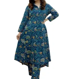 greciilooks Women's Rayon Floral Co-Ord Set image 1