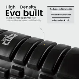 The Cube Club | High Density Foam Roller with Roller Stick, Massage Ball for Deep Tissue Massage, Physical Therapy, Muscle Recovery, Physiotherapy (Foam Roller Kit) image 3