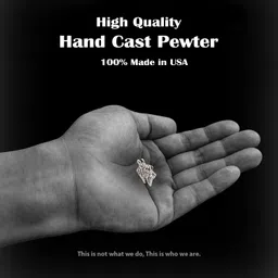 creative pewter designs Dog Lapel Pin, Brooch, Lead Free Antique Pewter, All Pet Breeds, Realistic image 3