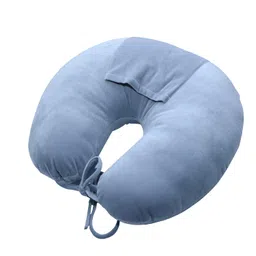 VOIDROP Feeding Pillow for New Born Baby, Nursing Pillow for Breastfeeding with Security Fence Design for Extra Baby Support. (Grey) image 1