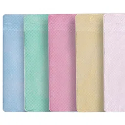 100pcs Colorful Premium CD DVD Sleeves，Double-Sided Plastic Sleeves with Non-Woven Fabric for CD/DVD/BluRay Storage image 5