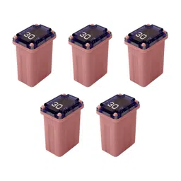 a.a 30 Amp M-Case Micro FMM Fuse 15mm for Pickup Trucks, Cars and SUVs (30A, 5 Pack) image 1