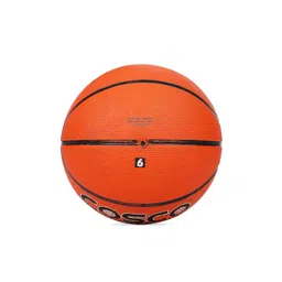 Cosco Dribble Rubber /Nylon Basketball , Size 6 (Orange) image 4