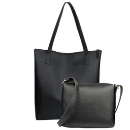 shara fashion Handbag Bag For Women Combo Of 2 | Tote Bag,Black image 1