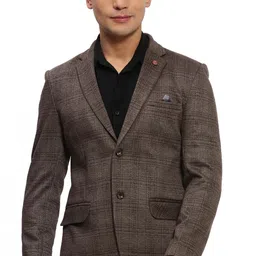 showoffff Men's Single Breasted Slim Blazer image 1