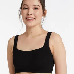 amazon brand - symbol Wire Free Pack of 3 Slip On Bra for Womens | Full Coverage | Non Padded |Non Wired | Cotton Strech image 2