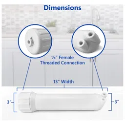KONVIO NEER RO Service Kit of Membrane for All Type of RO Water Purifier (Carbon+ Sediment+ Spun+ 75 GPD Mmb + FR 450+ UF+ Mineral) image 4
