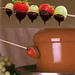 Creations Electirc Mini Chocolate Fondue Fountain Machine 3 Tiers BBQ Sauce Ranch|Home & Garden|Kitchen Dining & Bar|Small Kitchen Appliances|Fondue Sets image 4